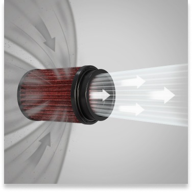 Up to 50% More Airflow Creates More Power and Acceleration