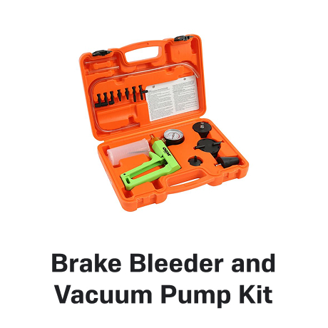 Brake Bleeder and Vacuum Pump Kit