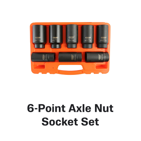 6-Point Axle Nut Socket Set