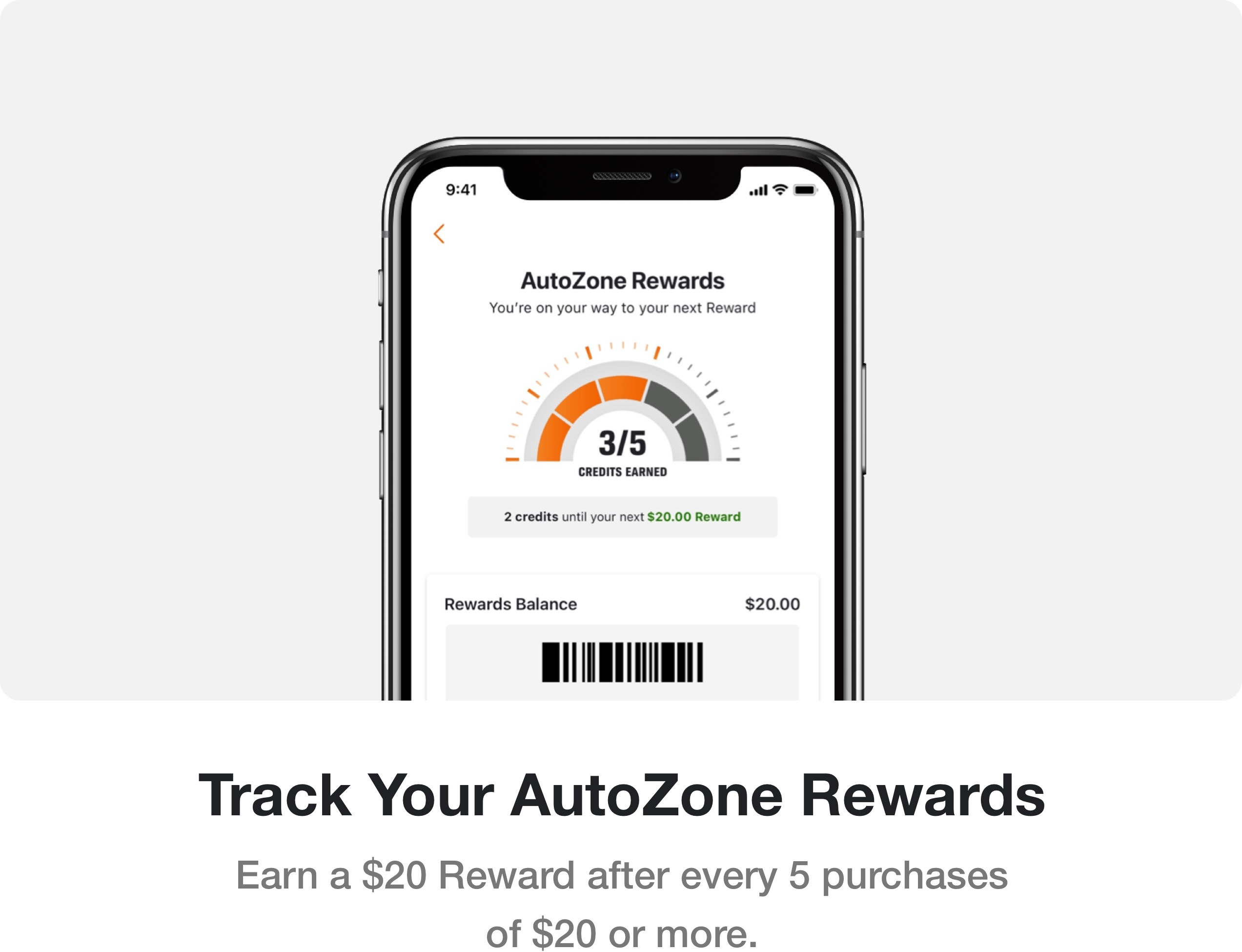 Rewards are Waiting Track your AutoZone Rewards balance right on the