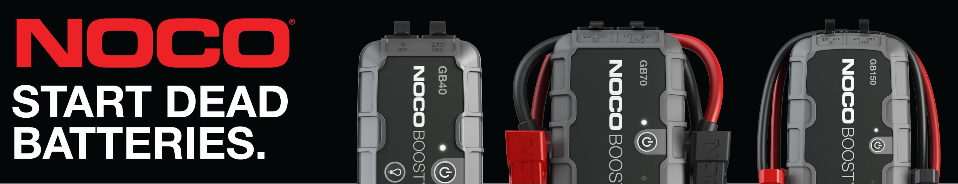 NOCO START DEAD BATTERIES