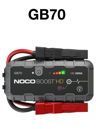 NOCO Boost HD GB70 2000A 12V UltraSafe Starthilfe für 165,97