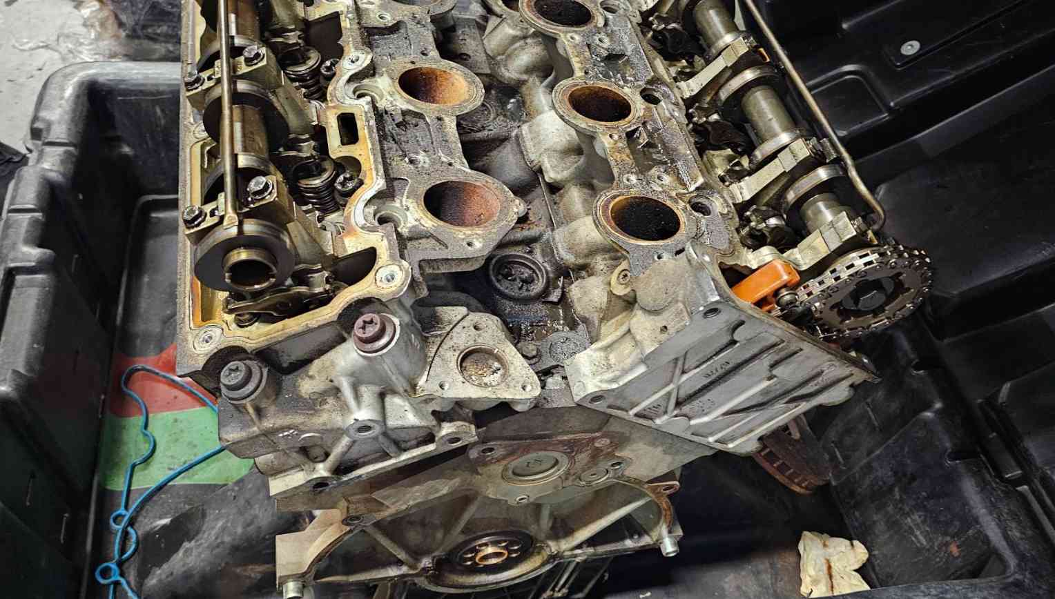 older engine used as a core return