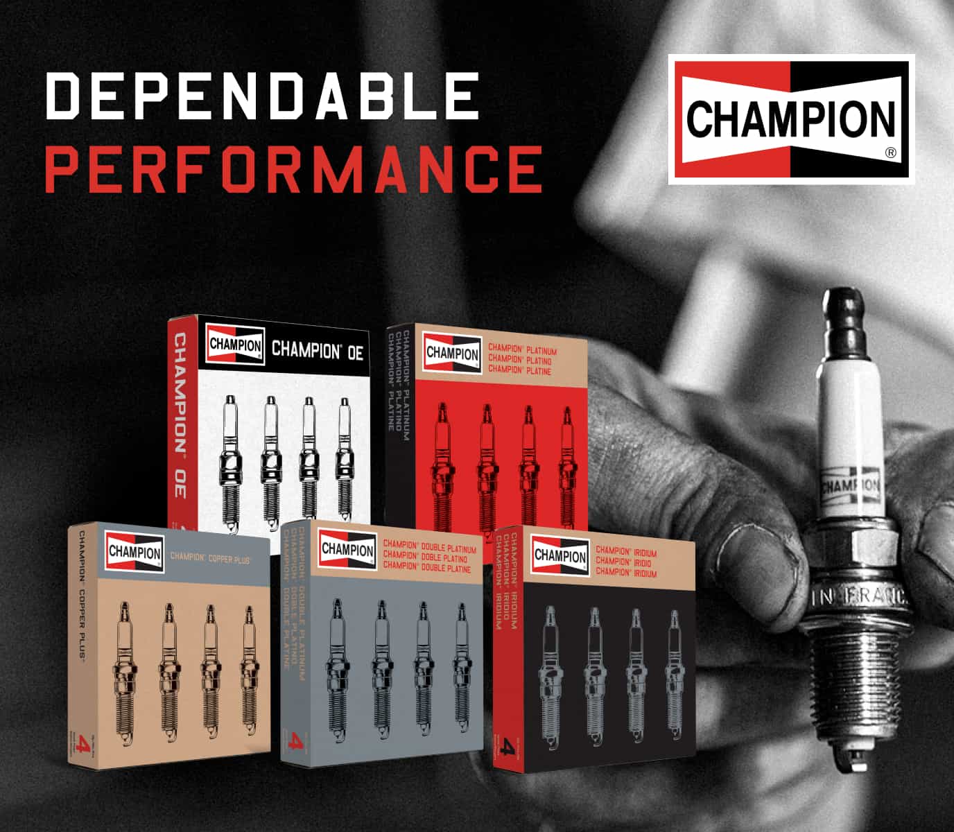 Champion Plus Copper Spark Plug 443 | AutoZone
