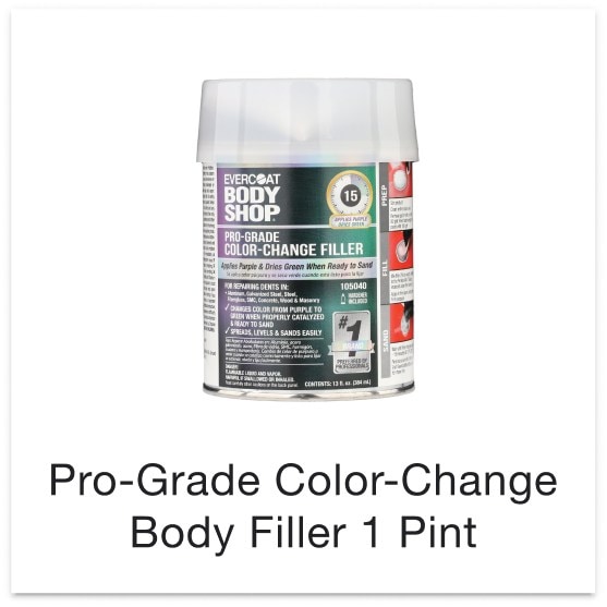 Pro-Grade Color-Change Body Filler 1 Pint