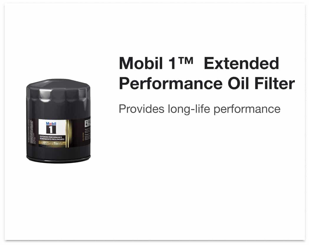 Mobil 1™ Extended Performance Oil Filter - Provides long-life performance