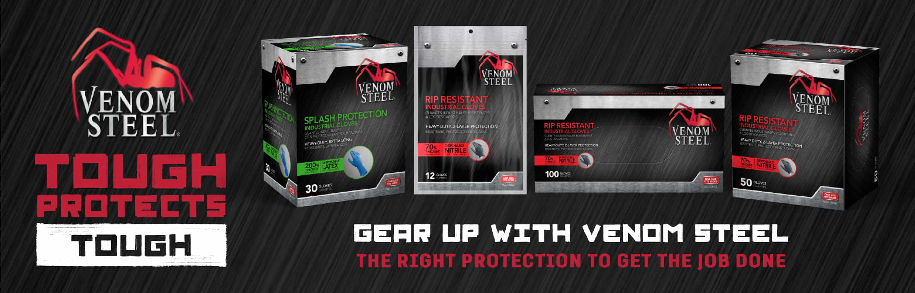 Venom steel nitrile gloves deals