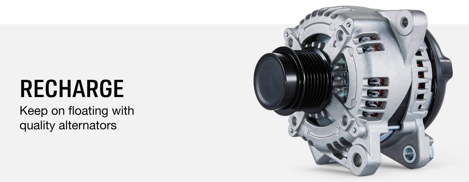 Recharge - Keep on floating with quality alternators