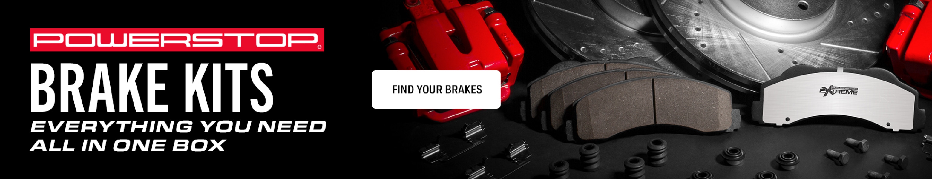 Powerstop Brake Kits. Everything you need, all in one box