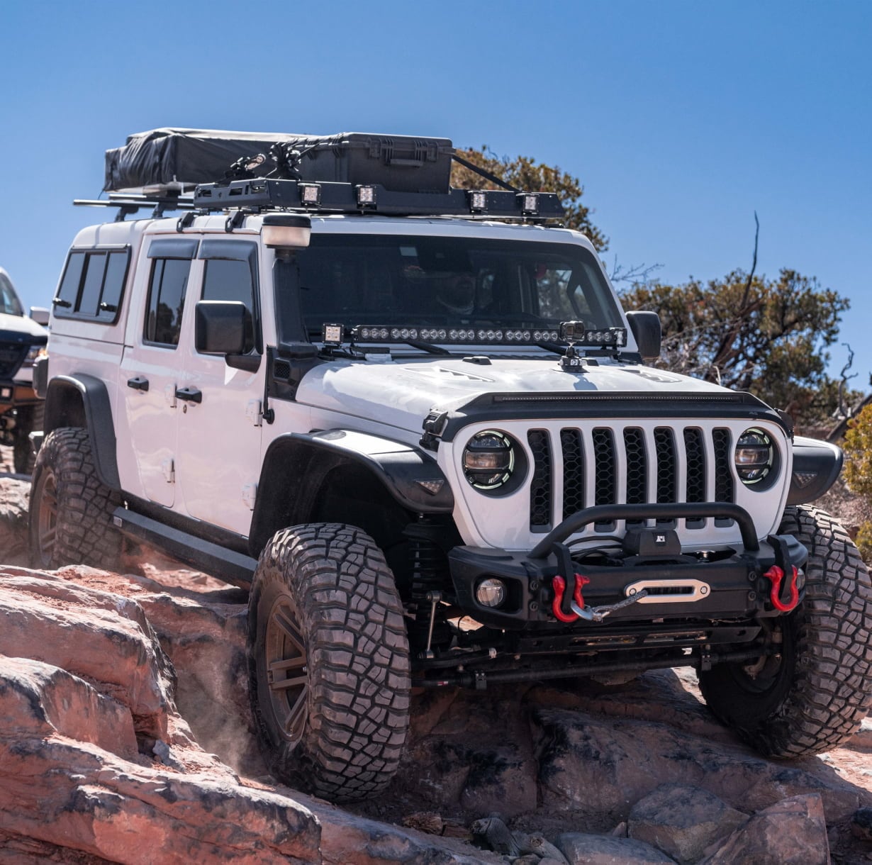 image of a Jeep navigating rocky terrain