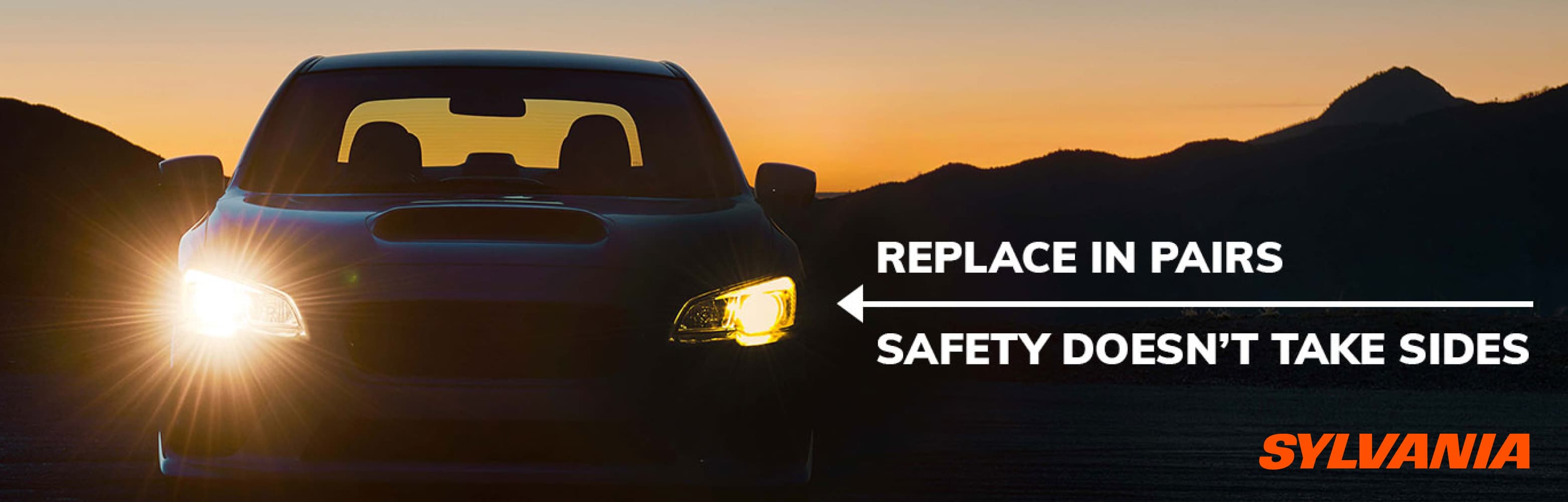 ** Replace in Pairs. Safety doesn't take side.