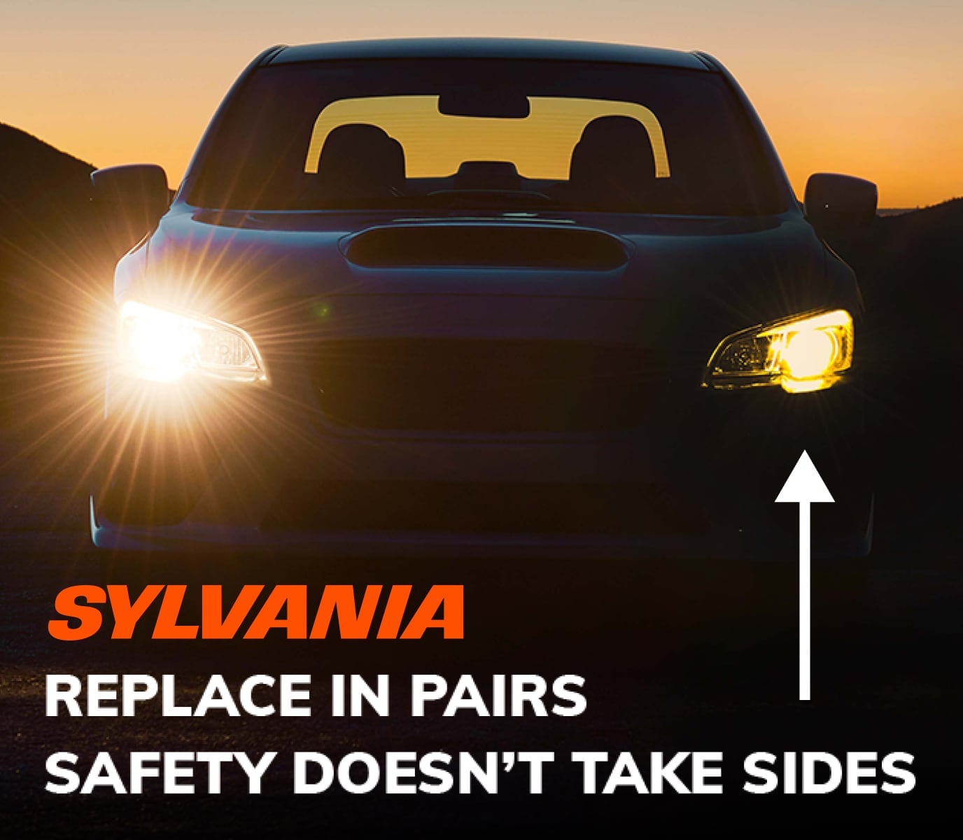 ** Replace in Pairs. Safety doesn't take side.