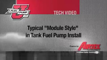 How To Install Modual Reservoir Fuel Pump Assembly - AutoZone