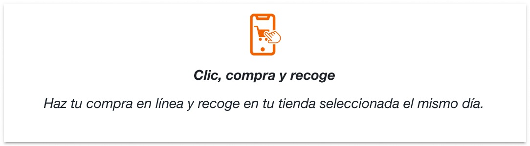 CLIC, COMPRA Y RECOGE