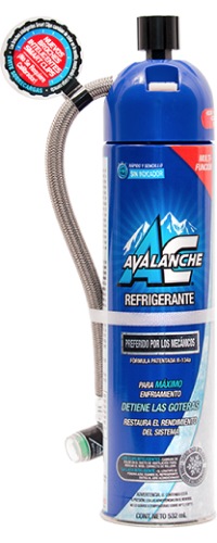 532 ml AC AVALANCHE R-134a TODO-EN-UNO RECARGA AVL132S
