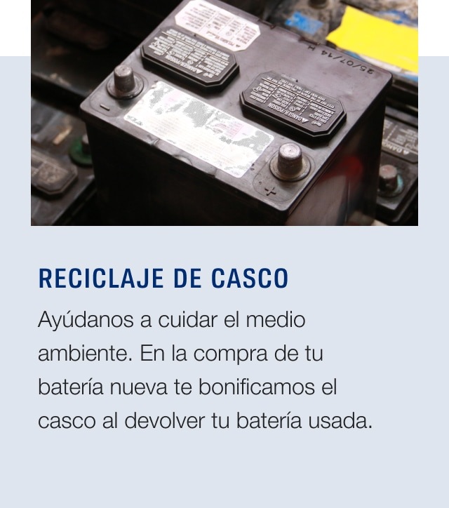 RECICLAJE DE CASCO