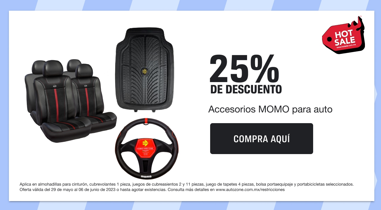 25% de descuento en accesorios MOMO