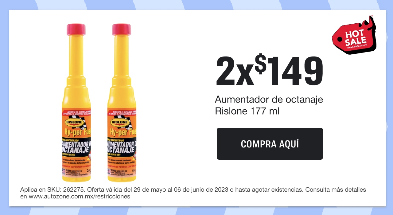 2 x $149 aumentador de octanaje