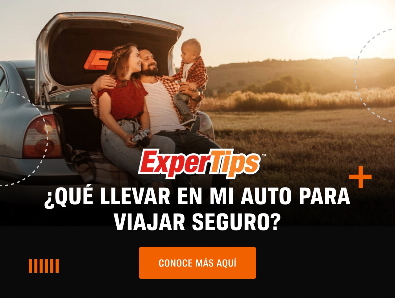 ¿QUÉ LLEVAR EN MI AUTO PARA VIAJAR SEGURO?