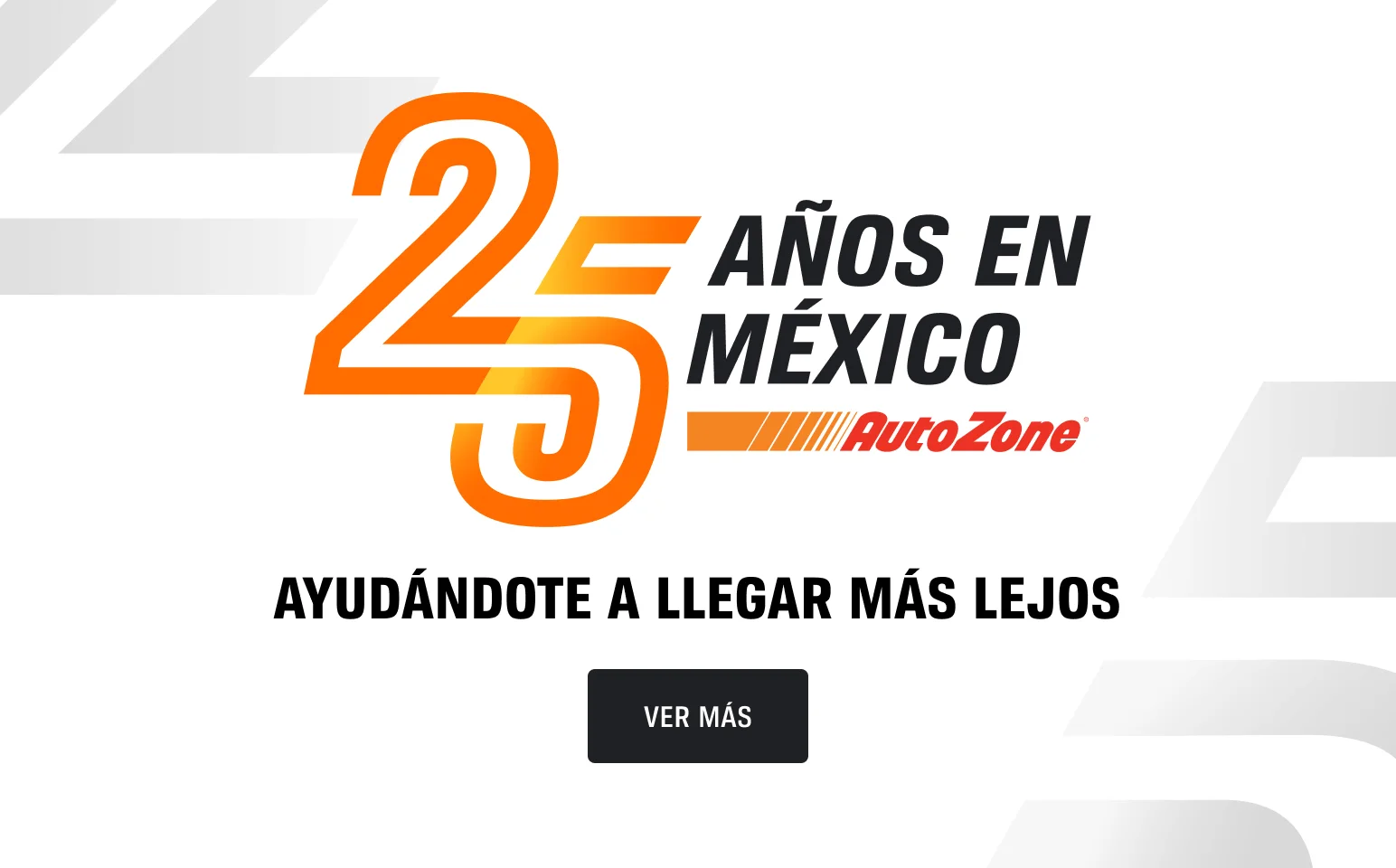 25 AÑOS EN MÉXICO AYUDÁNDOTE A LLEGAR MÁS LEJOS