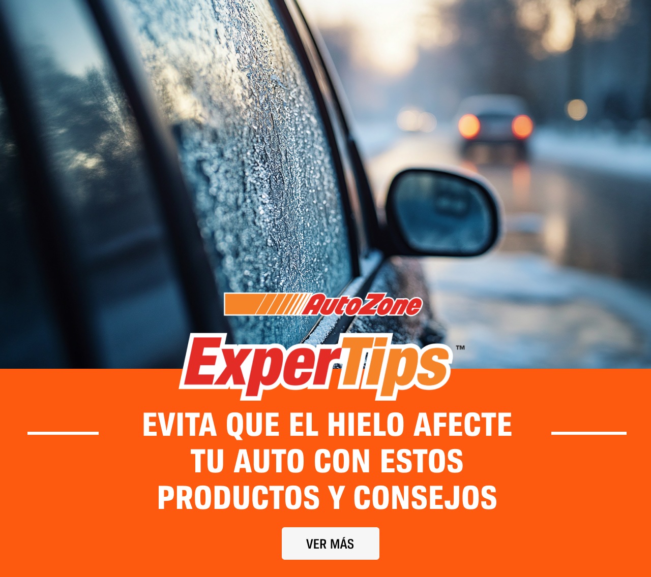 Evita que el hielo afecte tu auto con estos productos y consejos