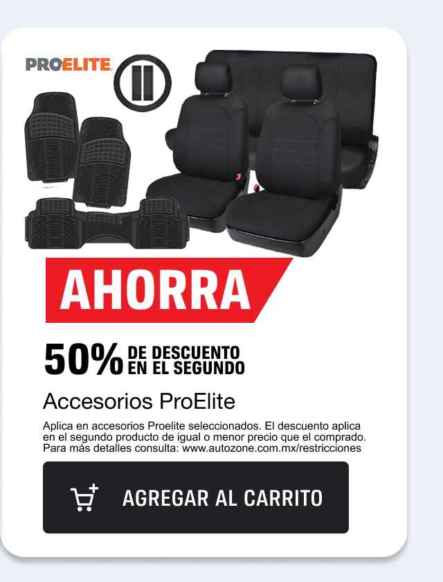 AHORRA 50% de descuento en el segundo Accesorios ProElite
