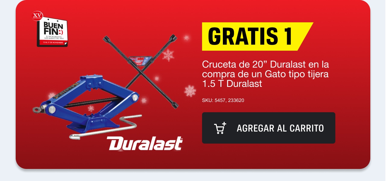 GRATIS 1 Cruceta de 20