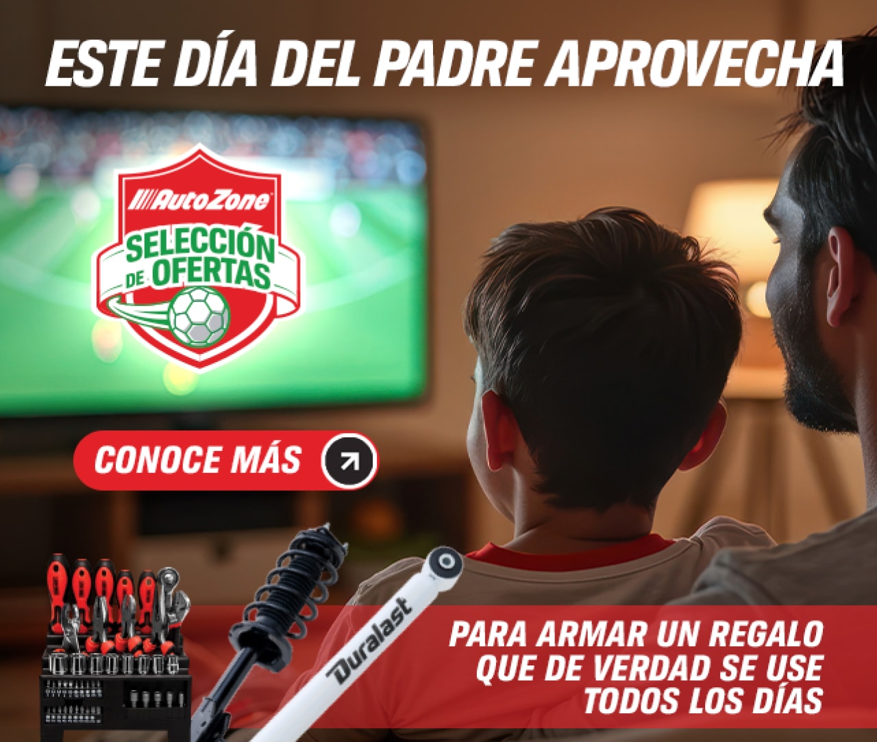 Este día del padre aprovecha para armar un regalo que de verdad se use todos los días ​