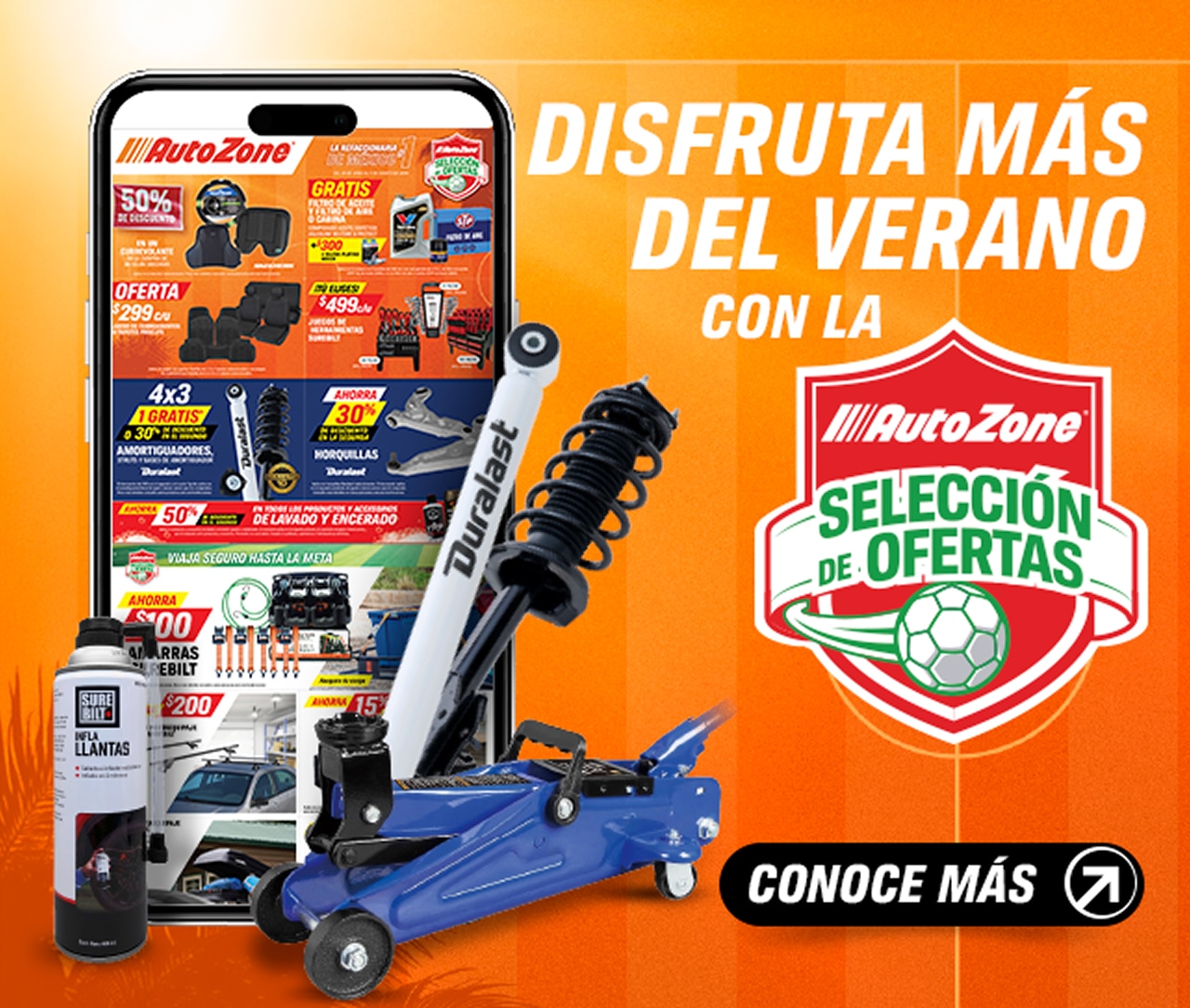 Disfruta más del verano con la selección de ofertas de autozone