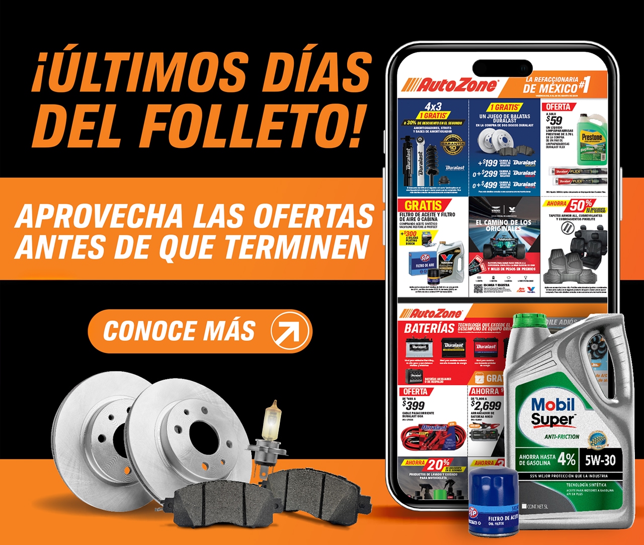 ¡Últimos días del folleto! Aprovecha las ofertas antes de que terminen. Conoce más.