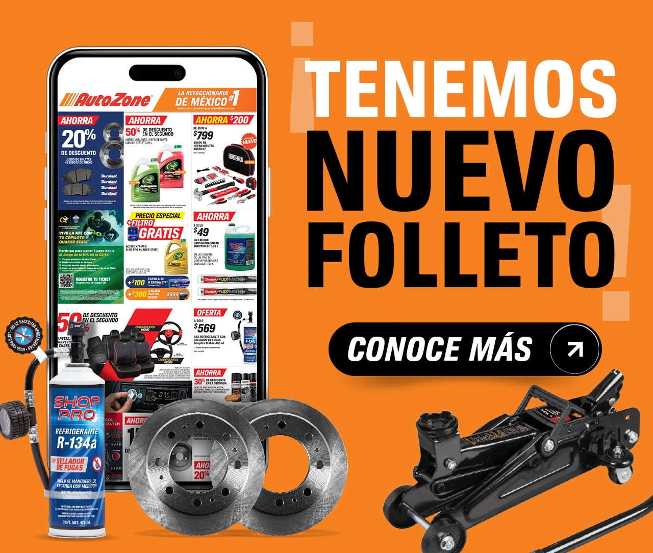 Tenemos nuevo folleto. Conoce más.