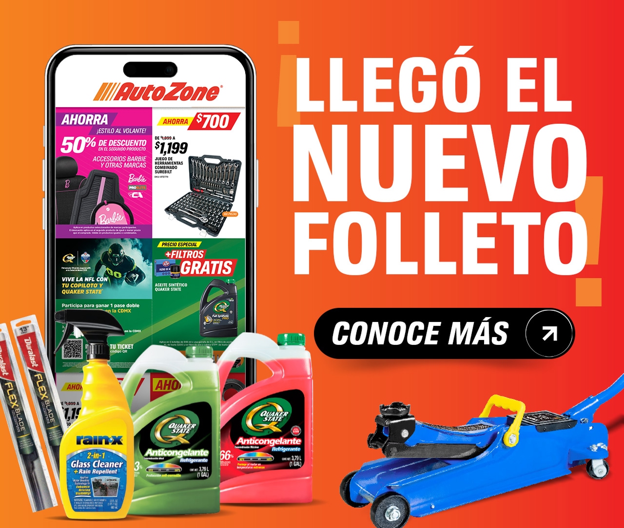 Llegó el nuevo folleto. Conoce más.