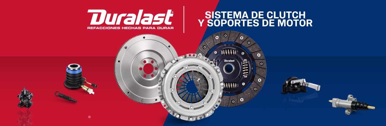Duralast | Sistema de clutch y soportes de motor