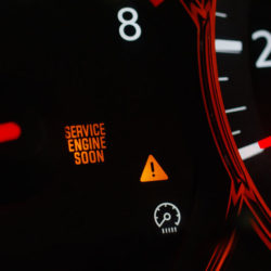 Service light due to ignition problems.