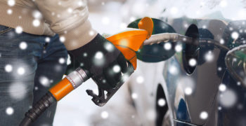 Pumping gas in the winter time