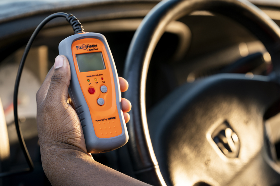Fix Finder scan tool in use