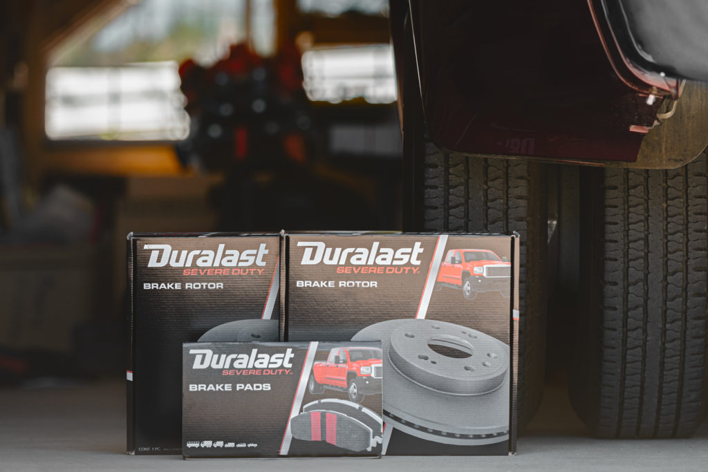 duralast elite brake pads & rotors