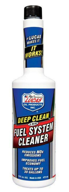 Lucas Oil Products Deep Clean Fuel System Cleaner 16oz
