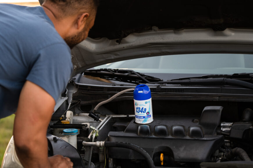 Cost to refill clearance ac in car