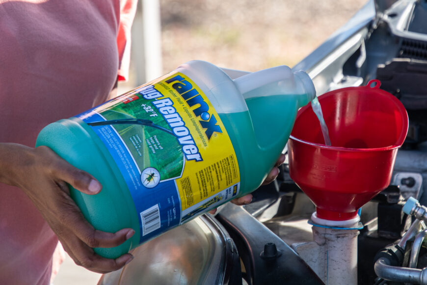 Car Care Tips, How to Check Windshield Washer Fluid