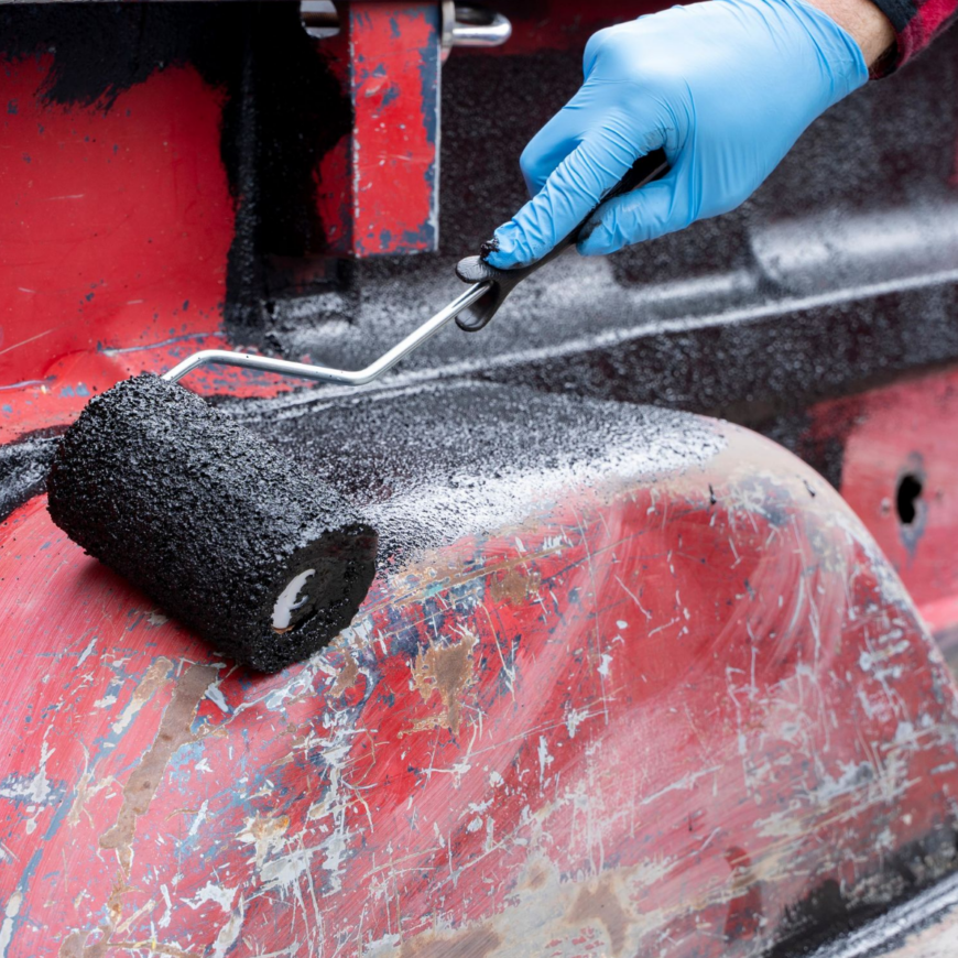 Truck bed online liner paint