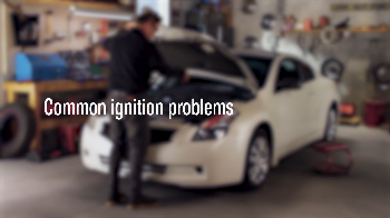 Service light due to ignition problems.