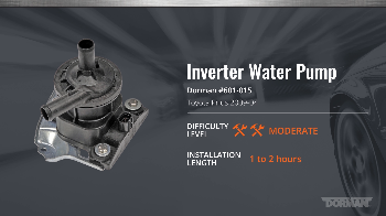 Image for How To Install Dorman's Toyota Prius Inverter Water Pump