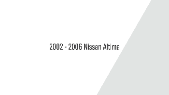 Image for How To Replace Shocks & Struts on a 2002-2006 Nissan Altima