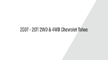 Image for How To Replace Shocks & Struts on a 2007-2011 Chevy Tahoe