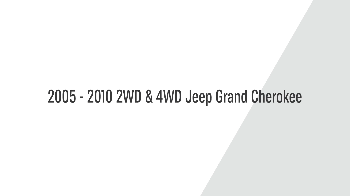 Image for How To Replace Shocks & Struts on a 2005-2010 2WD & 4WD Jeep Grand Cherokee