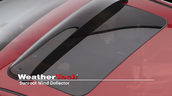 Image for Sunroof Wind Deflector Product Video