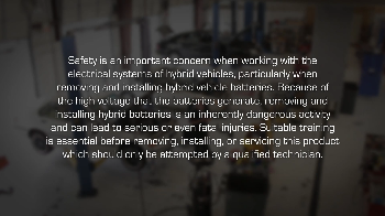 Image for Honda Insight Hybrid Battery Installation