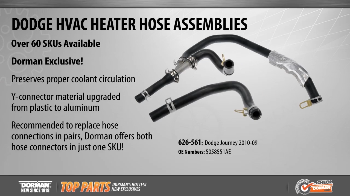 Image for Dorman's Dodge HVAC Heater Hose Assemblies