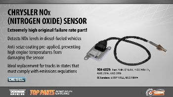 Image for Chrysler Nox Nitrogen Oxide Sensor